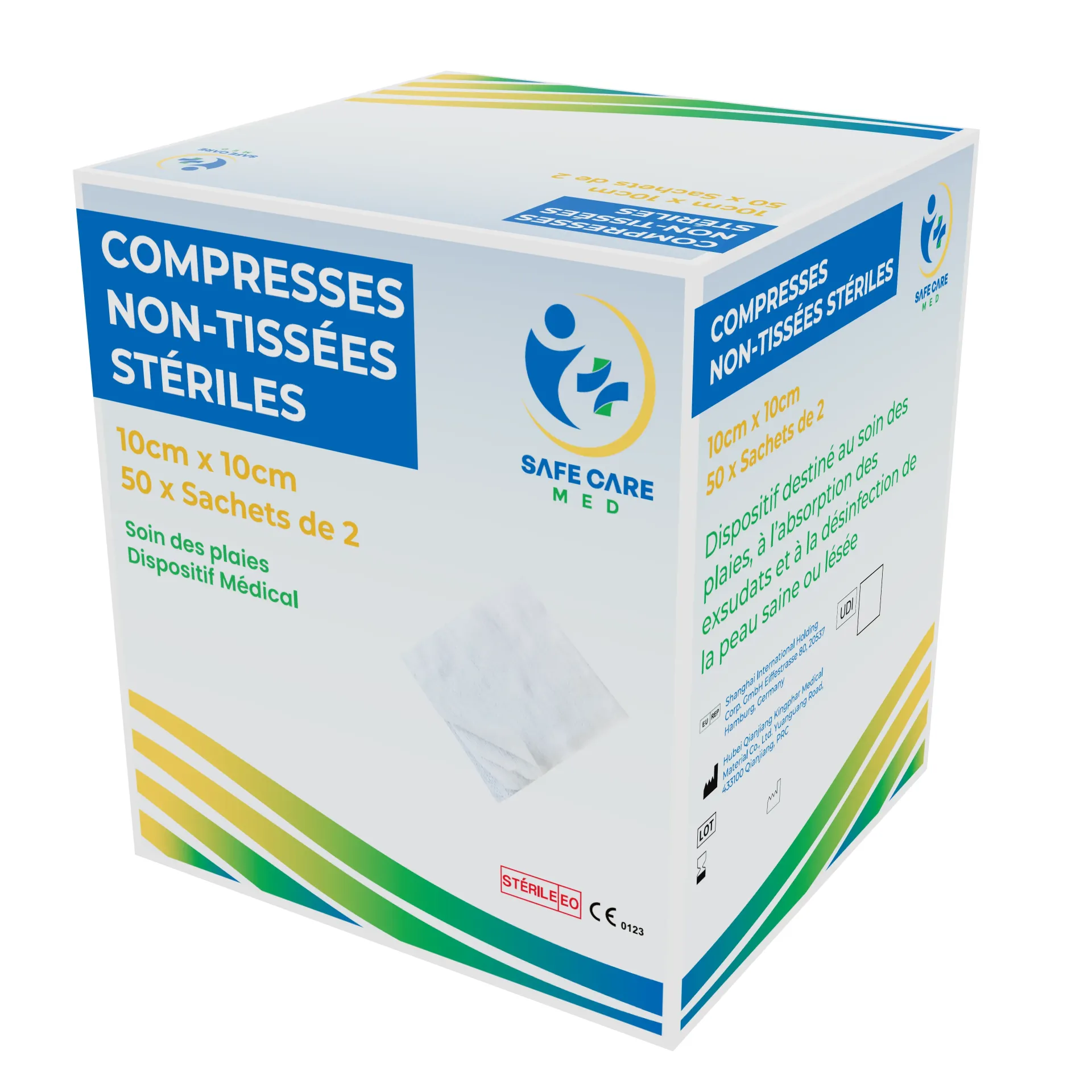 [GB0709] Compresses NT stériles 10x10cm B/50