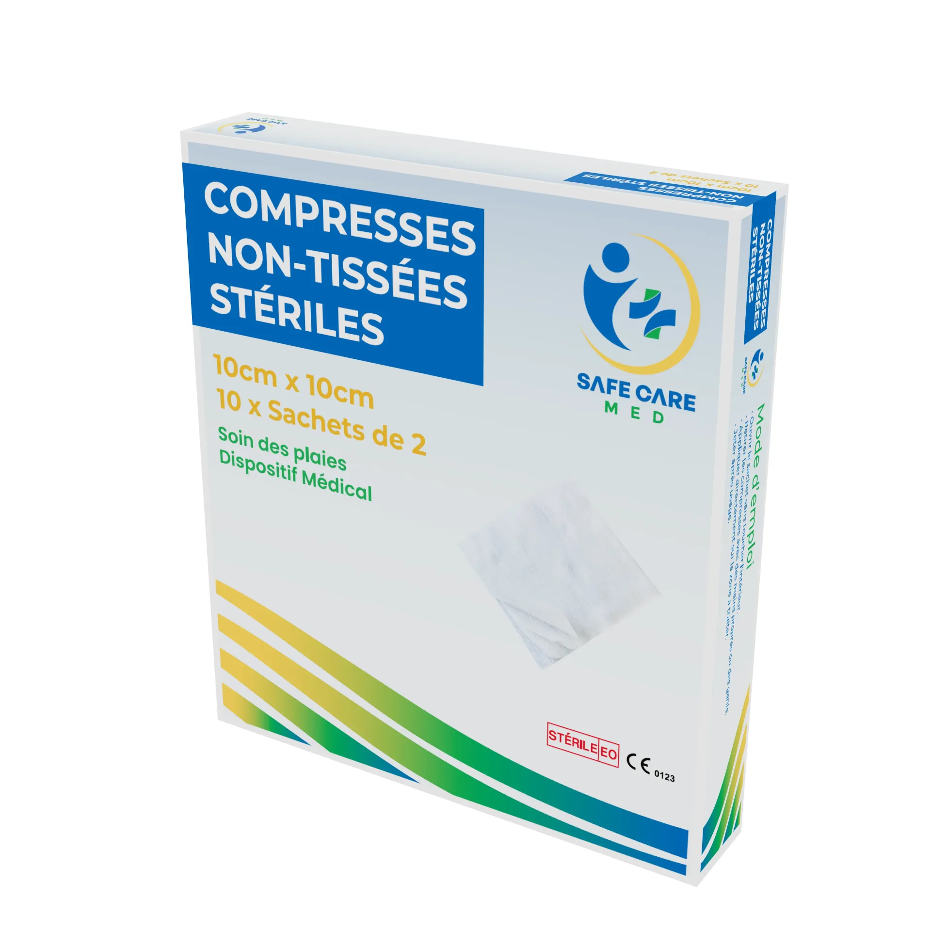 [GB0707] Compresses NT stériles 10x10cm B/10